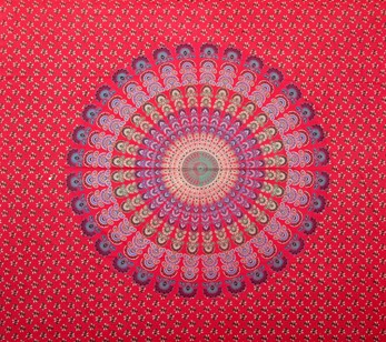 Wholesale Cotton Sanganer Print Tapestry from India Arts