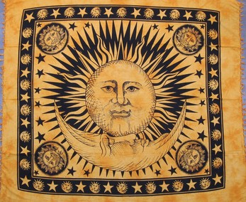 Wholesale Heavyweight Cotton Celestial Tapestry