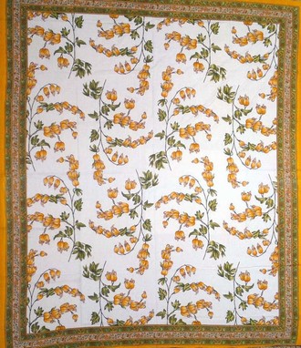 Floral Vine Tapestry