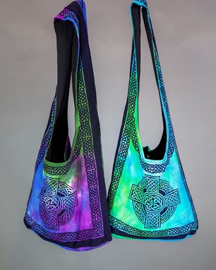 Celtic Cross Hobo Bag