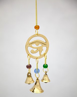 Eye Of Horus Chime With Beads
