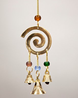 Brass Spiral Design Chime
