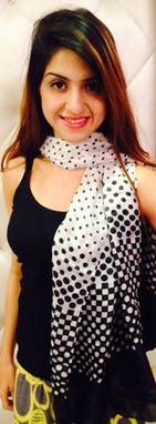 Silk Polka Dot Scarf