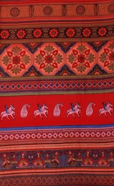 Wholesale Cotton Handloom Kalamkari Tapestry from India Arts