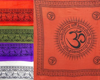 Om Meditation Scarves