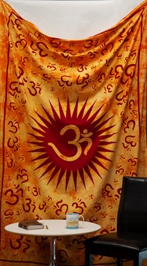 Wholesale Om Cotton Sunburst Tapestry