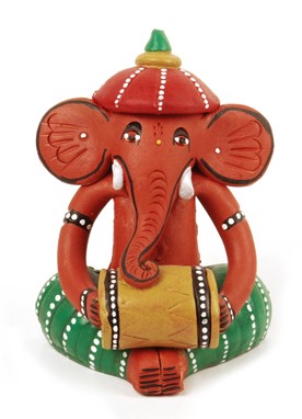 Ganesha Playing The Drum