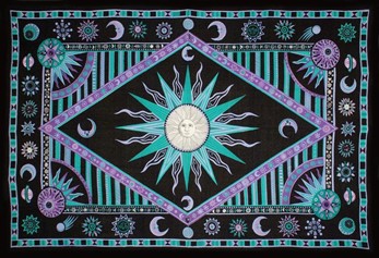 Wholesale Day Light Sun Cotton Tapestry from India Arts
