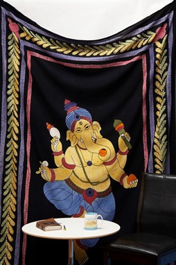 Handbrushed Ganesha Tapestry