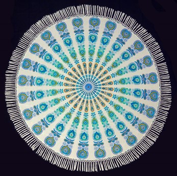 Peacock Mandala Tablecloth