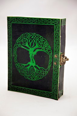 Wholesale Green Celtic Tree Journal With Latch