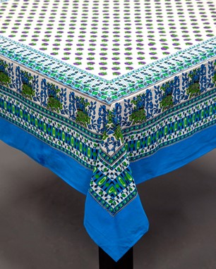 Wholesale Square Tablecloth With Elephants from India Arts