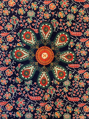 Peacock Mandala Pillow Cover