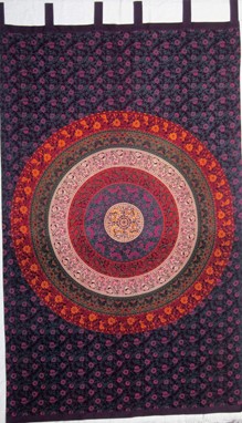 Napthol Mandala Curtain