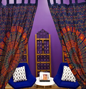 Napthol Mandala Curtain