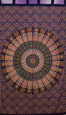 Napthol Mandala Curtain