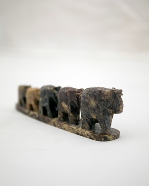 Five Elephant Bridge For Incense Sticks