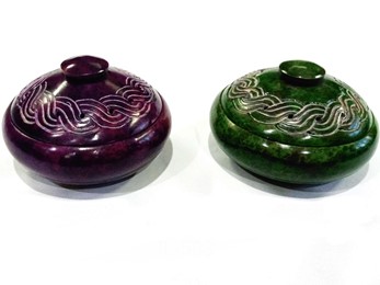 Wholesale Celtic Soapstone Incense Burner Pot from India Arts