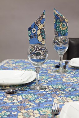Wholesale French Floral Cotton Napkin from India Arts