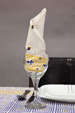 Wholesale Geo Persian Cotton Napkin from India Arts