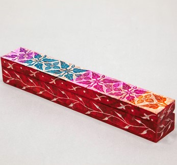Wholesale Tie Dye Incense Burner Box from India Arts