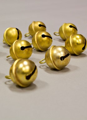 Single Cut Brass Sleigh Bells