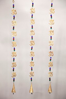 Wholesale Handmade Windchime with Om And Beads from India