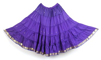 10 Yard Skirt With Sari Border