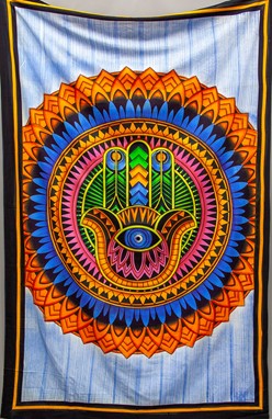 Hand Of Fatima Tapestry