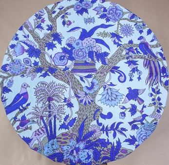 Wholesale Round Blue Tree Of Life Tablecloth from India Arts