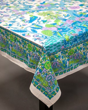 Wholesale Square Tree Of Life Tablecloth from India Arts