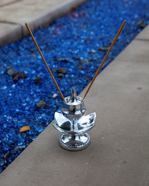 Lotus Flower Design Incense Burner