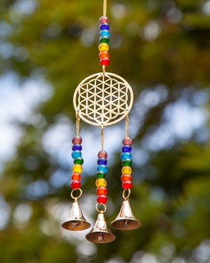 Beaded Flower Of Life Chime