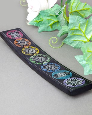 Wholesale 7 Chakra Soapstone Incense Burner