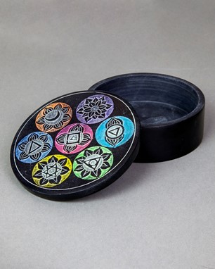 Wholesale 7 Chakra Soapstone Incense Burner
