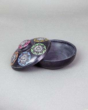 Wholesale 7 Chakra Incense Burner Pot from India Arts