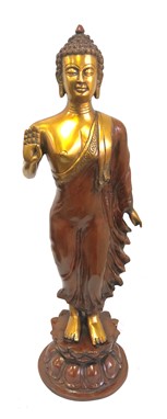 Buddha Standing On Lotus