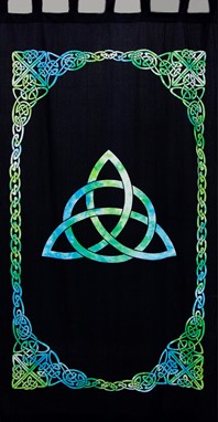 Triquetra Print Curtain