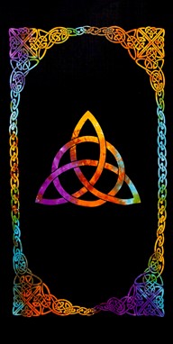 Triquetra Print Curtain