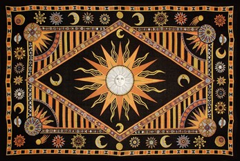 Day Light Sun Tapestry