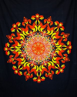 Heavyweight Flame Tapestry