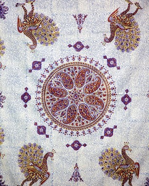 Handblocked Elephant Tapestry