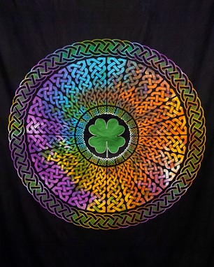 Celtic Clover Tapestry