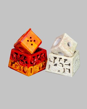 Multi Size Candle and Incense Holder from India Arts