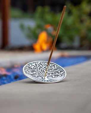 Tree Incense Burner Plate