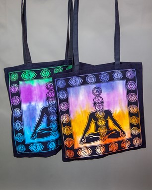 Cotton 7 Chakra Shopping Bag