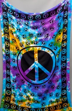 Peace Sign Tapestry