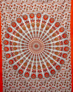 Peacock Mandala Wall Hanging