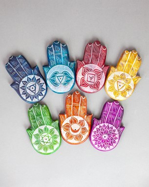 Wholesale 7 Chakra Incense Burner Set from India Arts