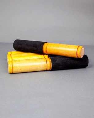 Leather Wrapped Stick For Bowls